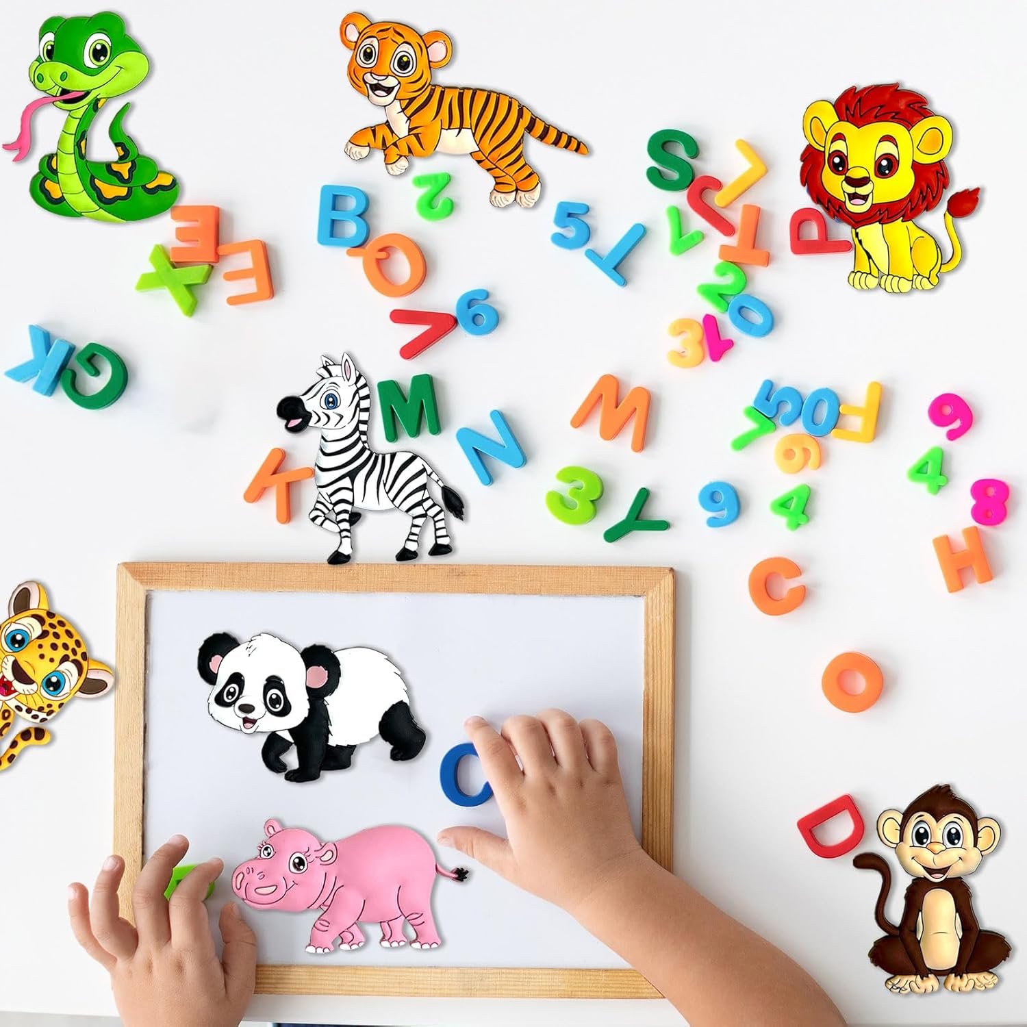 wholesale fridge magnets for toddlers,jungle animal refrigerator magnets for kids,safari fridge magnetic,baby learning magnet educational toys gift for whiteboard factory & supplier oem
