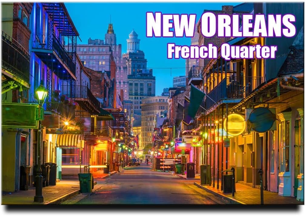 wholesale new orleans fridge magnet louisiana travel souvenir french quarter factory & supplier oem