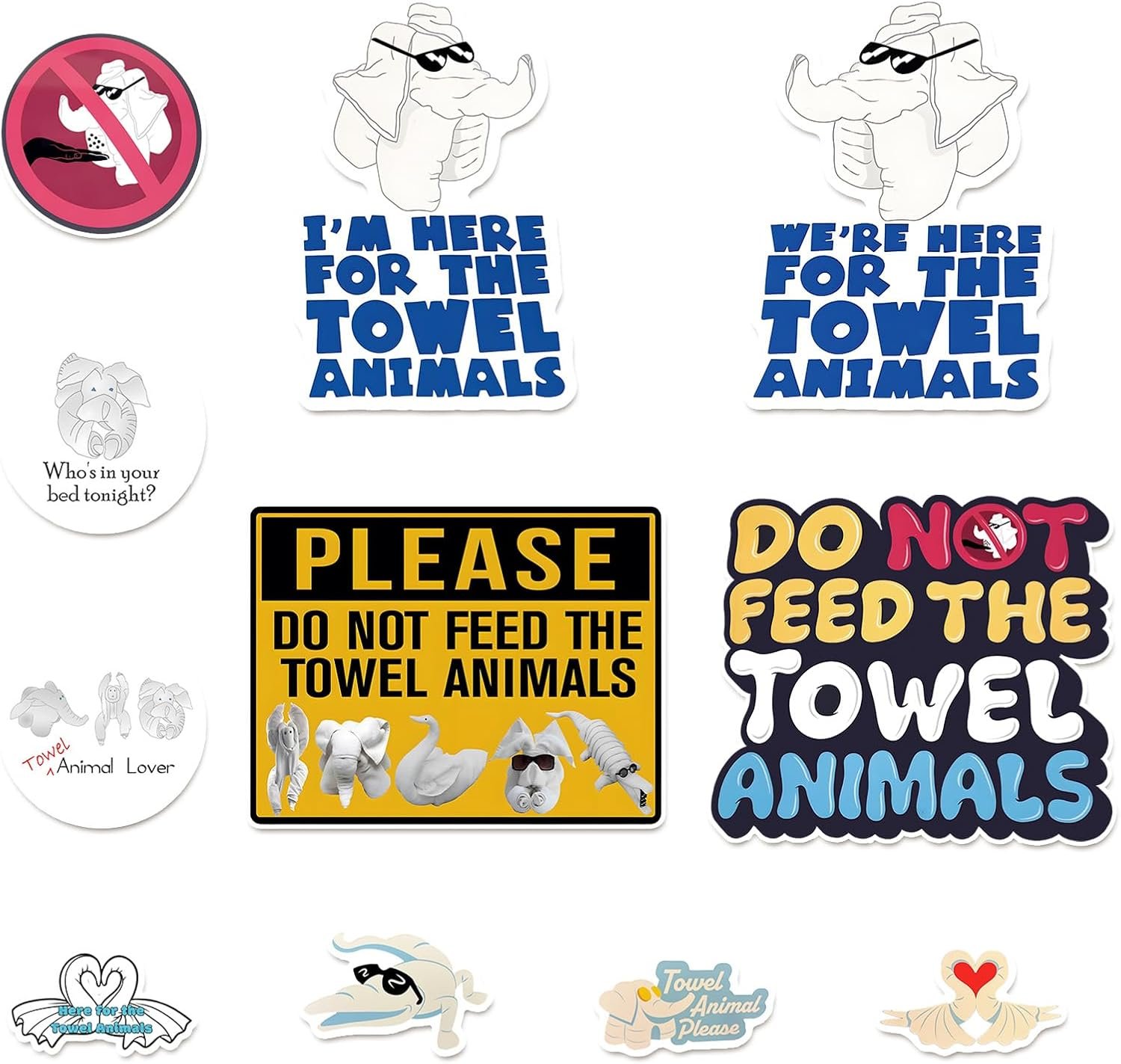 wholesale 11pcs cruise door magnets decorations, animal towel magnetic ship magnet for cabin room decor - 7'' x 9.4'' extra large factory & supplier oem