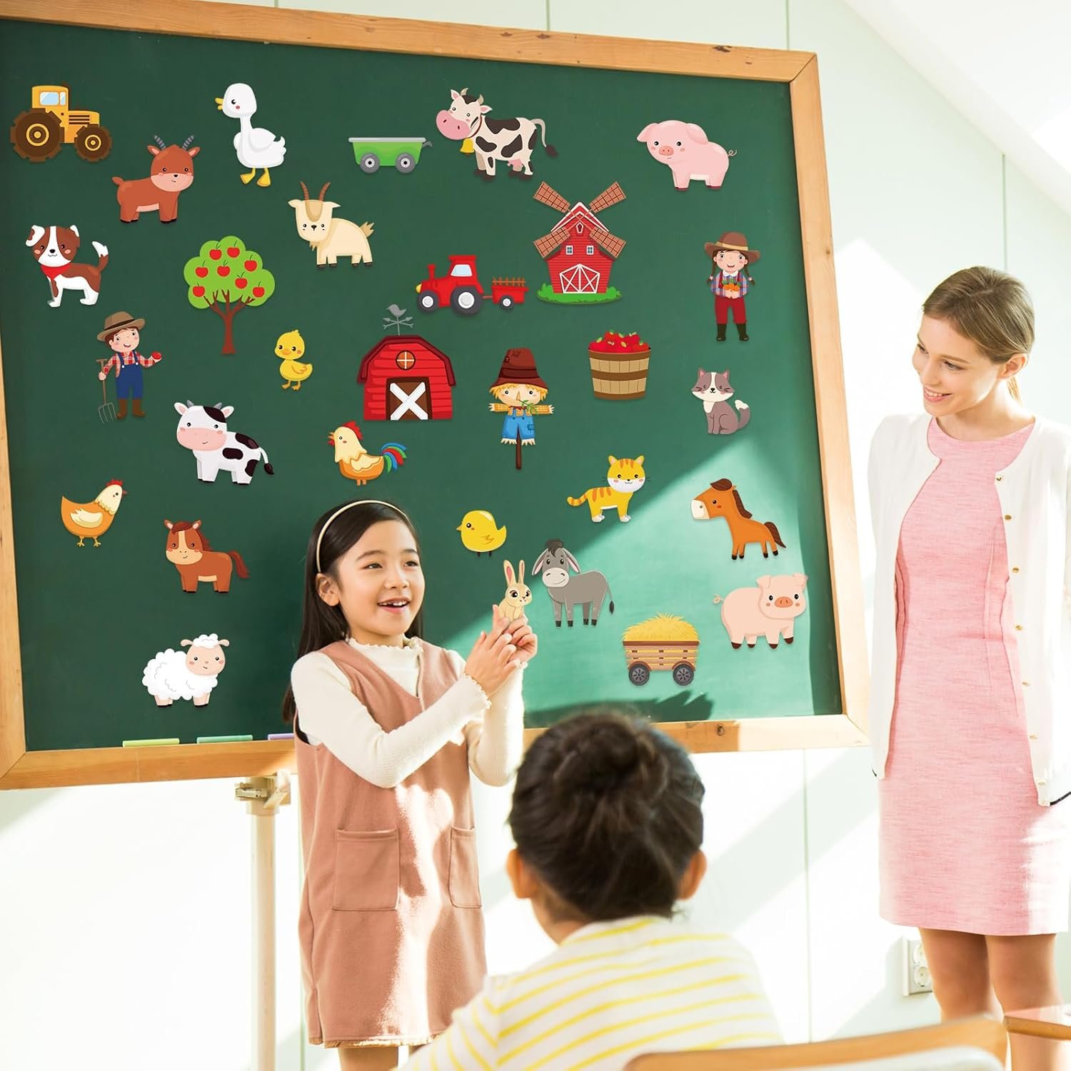 wholesale farm animal magnets farmhouse fridge magnet cow horse dog cat magnetic stickers decals farmyard refrigerator decoration for mailbox metal door garage car cabinets home kitchen decor supplies factory & supplier oem