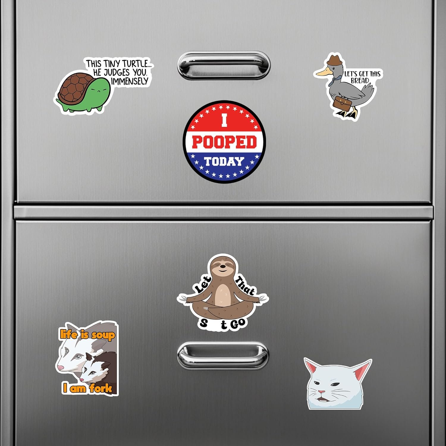 wholesale 16pc funny fridge magnets for adults, snarky sarcastic cute weird magnets for gaming kitchen home decor bumper school locker work accessories factory & supplier oem