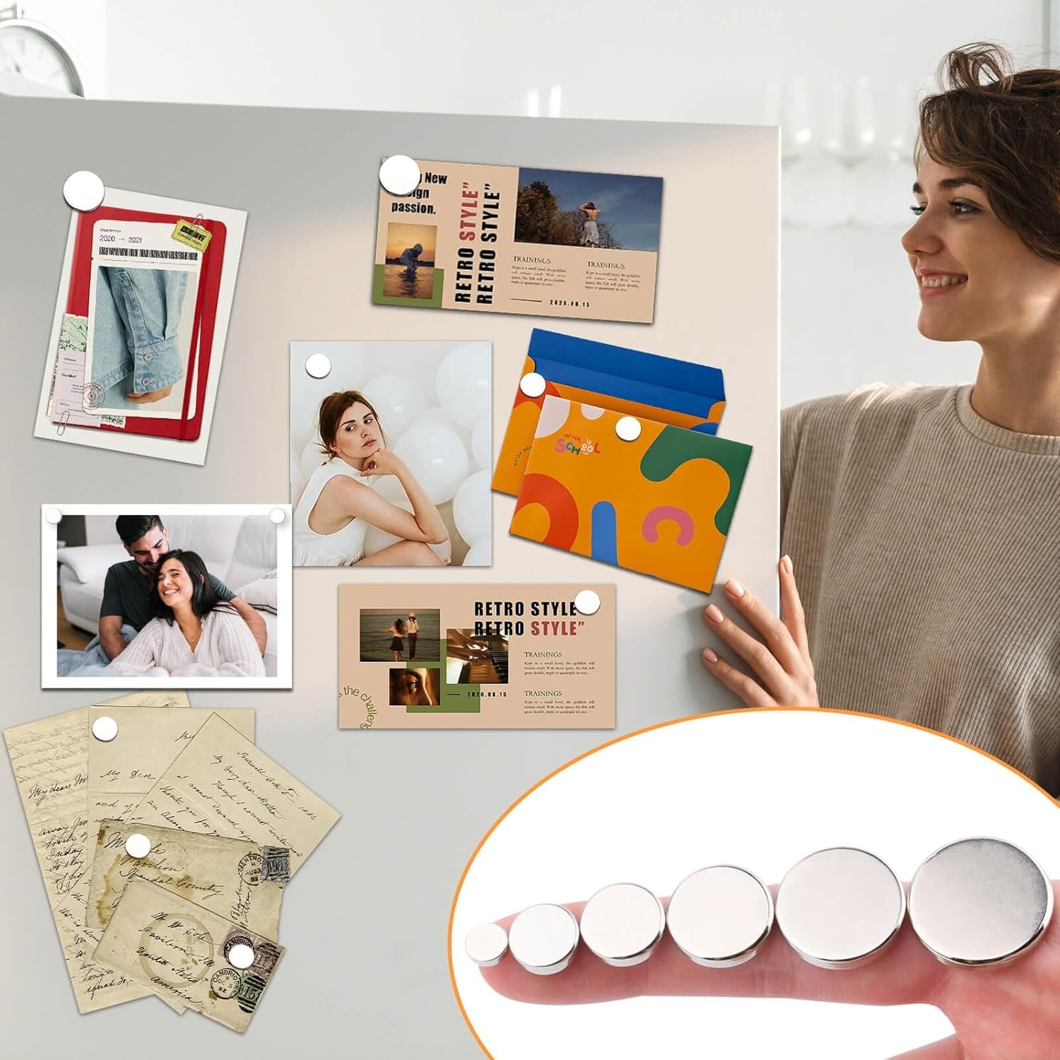 wholesale min ci 40 pcs super strong neodymium disc magnets, 18 mm x 3 mm small magnets for dry erase board whiteboard office fridge crafts, mini round rare earth magnet s for building scientific models factory & supplier oem