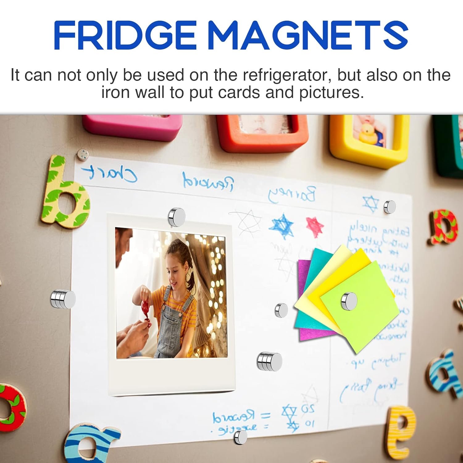 wholesale 600pcs fridge magnets, 3 different size rare earth magnet small magnet for crafts, diy, kitchen factory & supplier oem