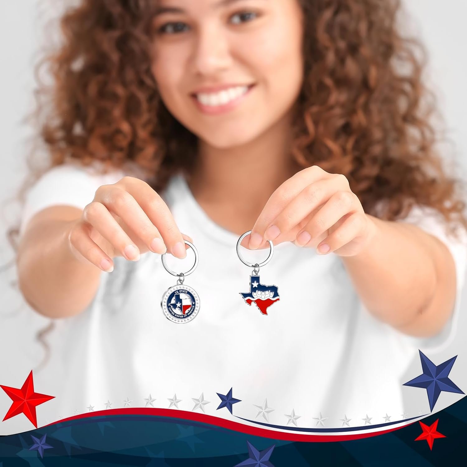 wholesale konohan 24 pcs texas keychain magnet set texas gifts souvenirs lone star state shaped keychain fridge magnet texas collection factory & supplier oem