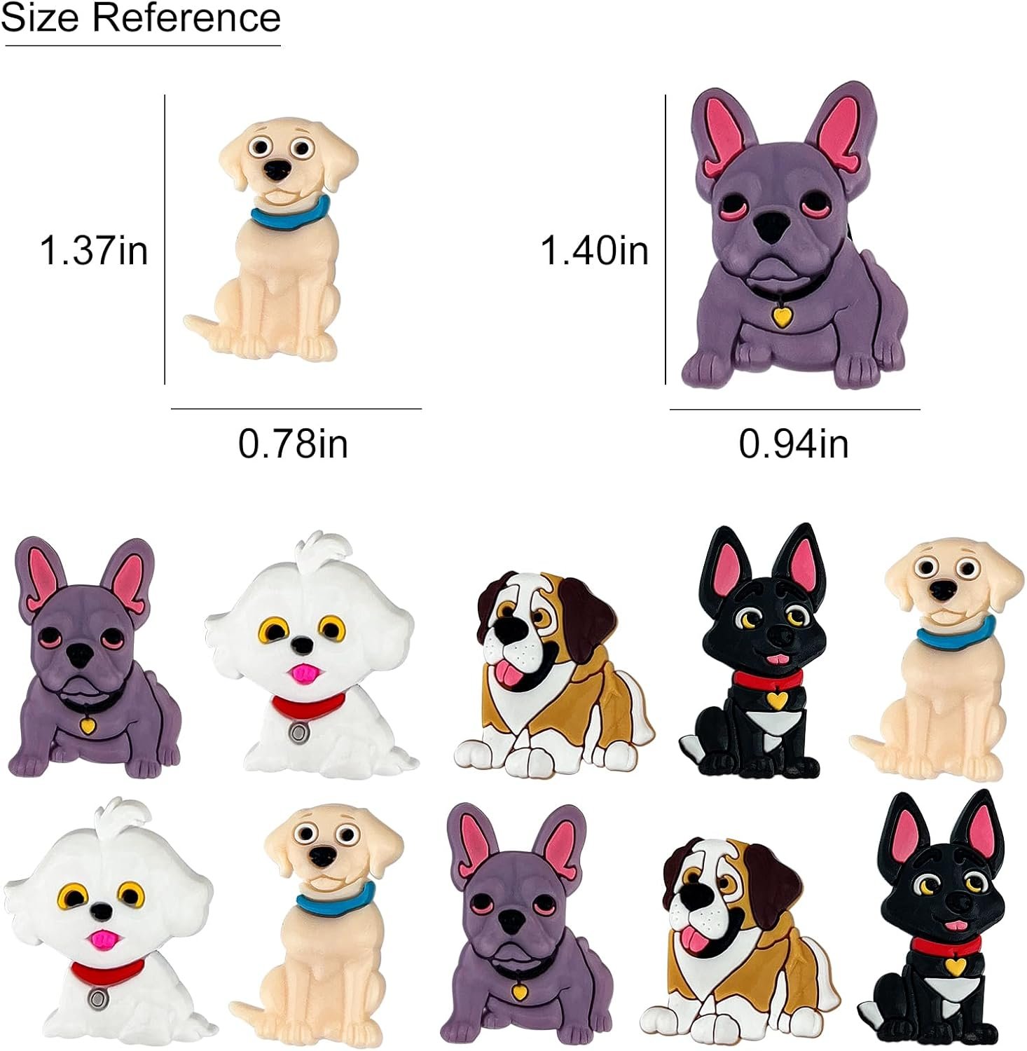 wholesale 10 pcs - strong fridge magnets - holding up 20 pcs a4 paper for each magnet, cute locker accessories with 5 pattern dog charms, cool things for office kitchen whiteboard deco factory & supplier oem