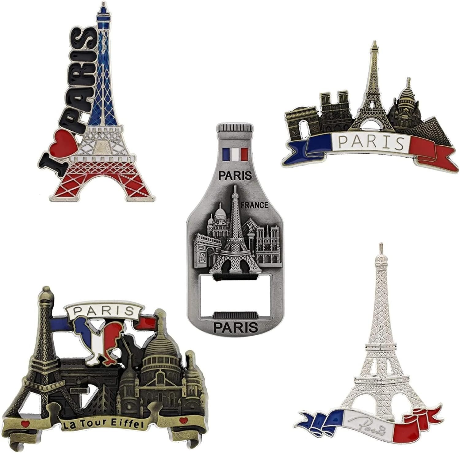 wholesale 5 pack refrigerator magnets paris travel souvenirs factory & supplier oem
