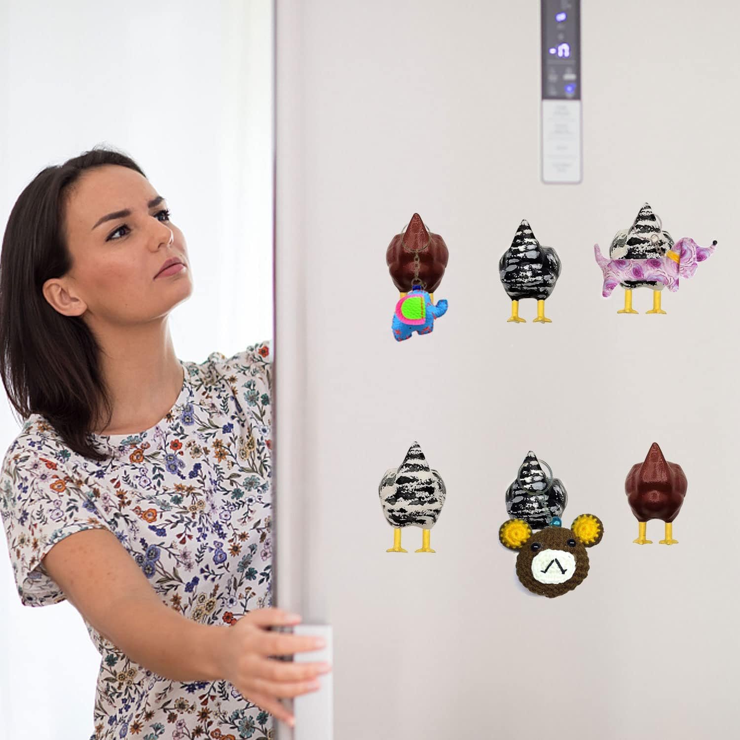 wholesale 3 pcs chicken butt magnets fun animal butt fridge magnets refrigerator magnets creative cute chick magnets for refrigerator whiteboard map home office decoration factory & supplier oem
