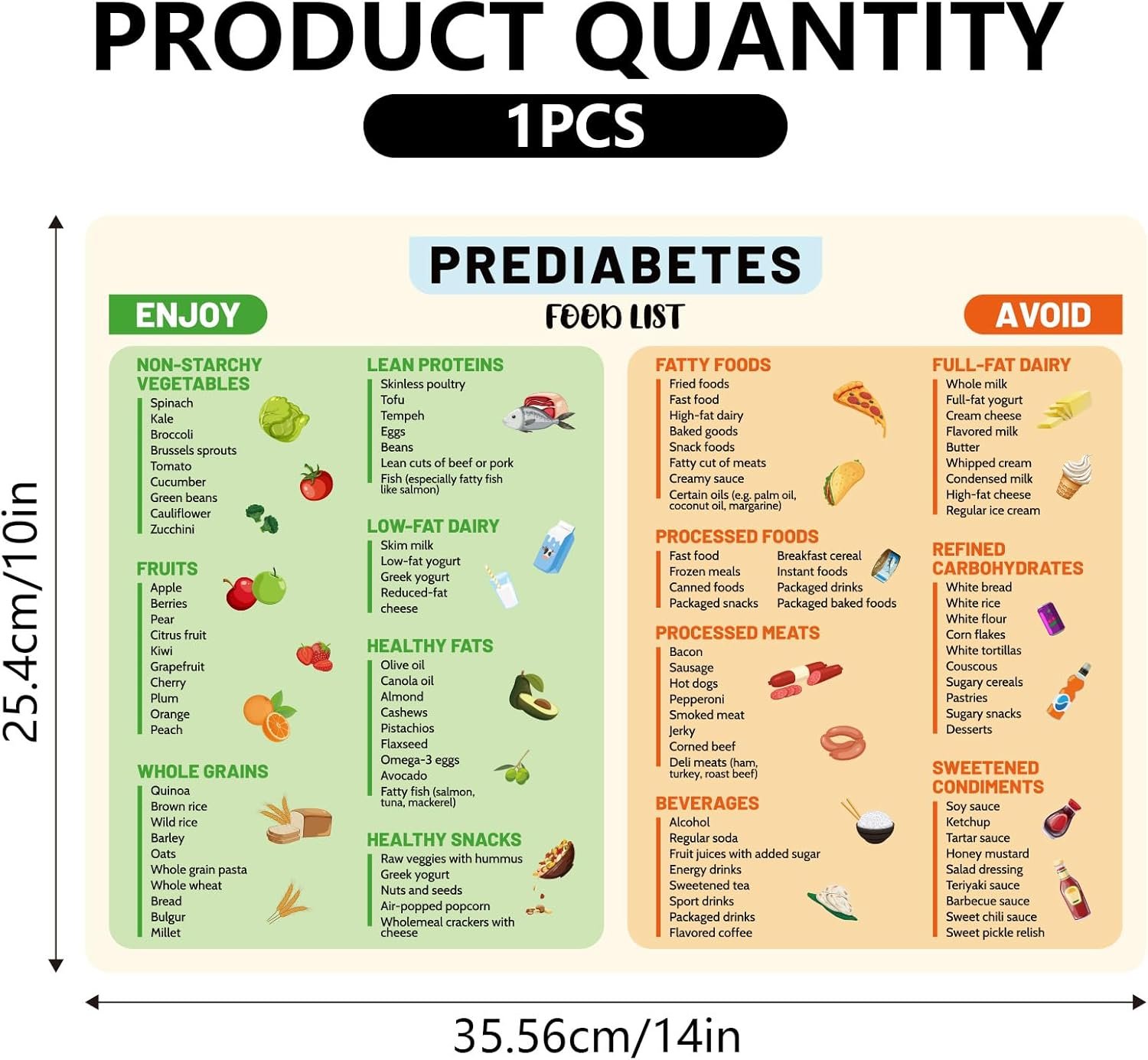 wholesale boxob prediabetes food list poster, 14x10 inch soft magnetic refrigerator magnet type 2 diabetes & pre diabetic anti inflammatory food list low sugar diet chart for refrigerators kitchen appliances factory & supplier oem