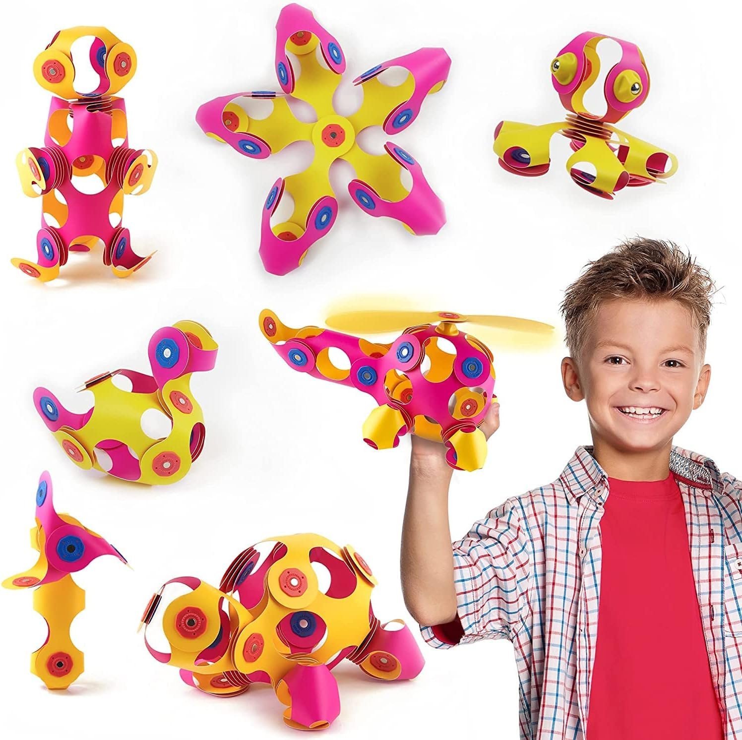 wholesale clixo crew 30 piece pack - the flexible, durable, imagination-boosting magnetic building toy - modern, modular designs for hours of stem play. a multi-sensory magnet toy experience anywhere! ages 4-99 factory & supplier oem