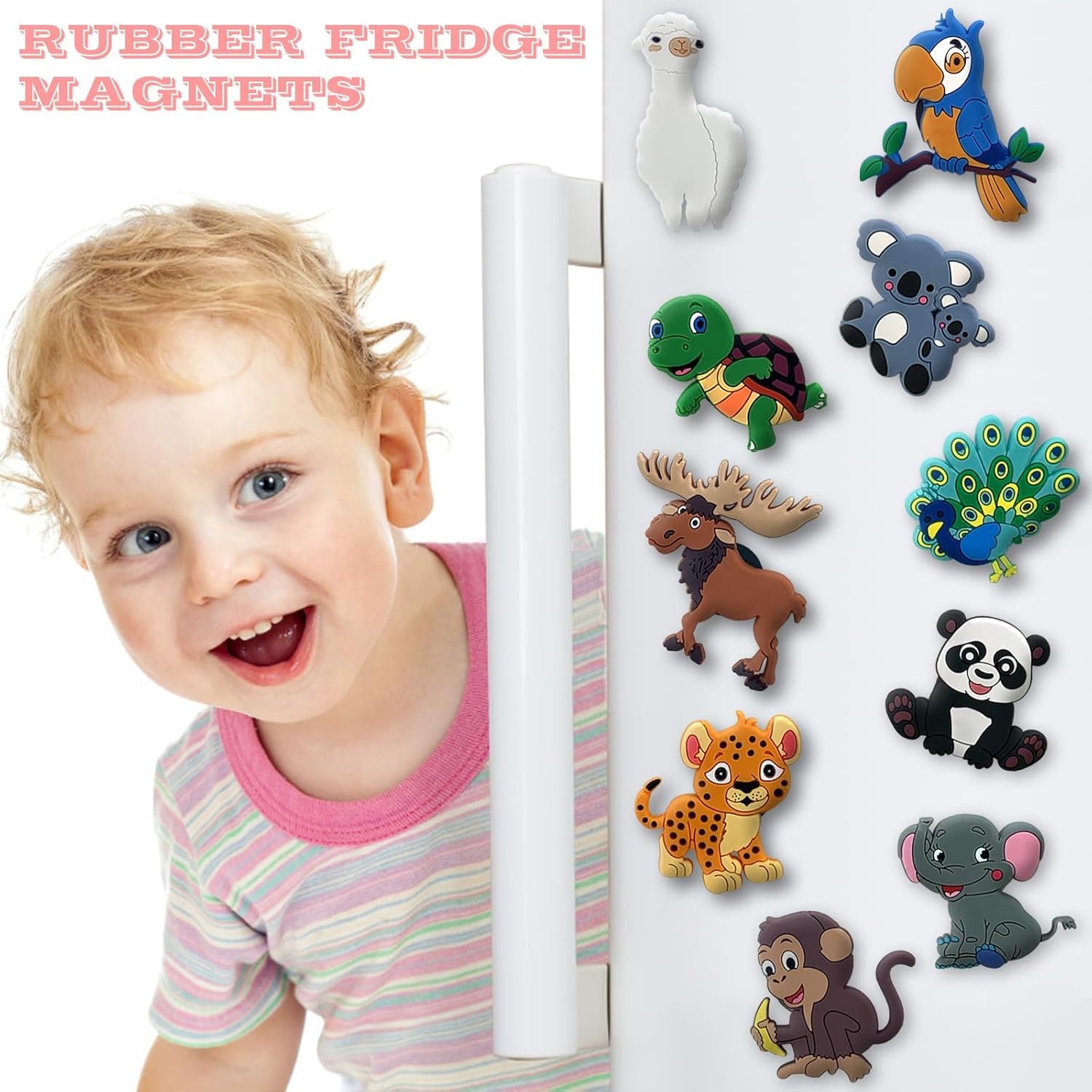 wholesale 10 pcs fridge magnets for toddlers 1-3,refrigerator magnets for kids,kids magnets educational toys factory & supplier oem