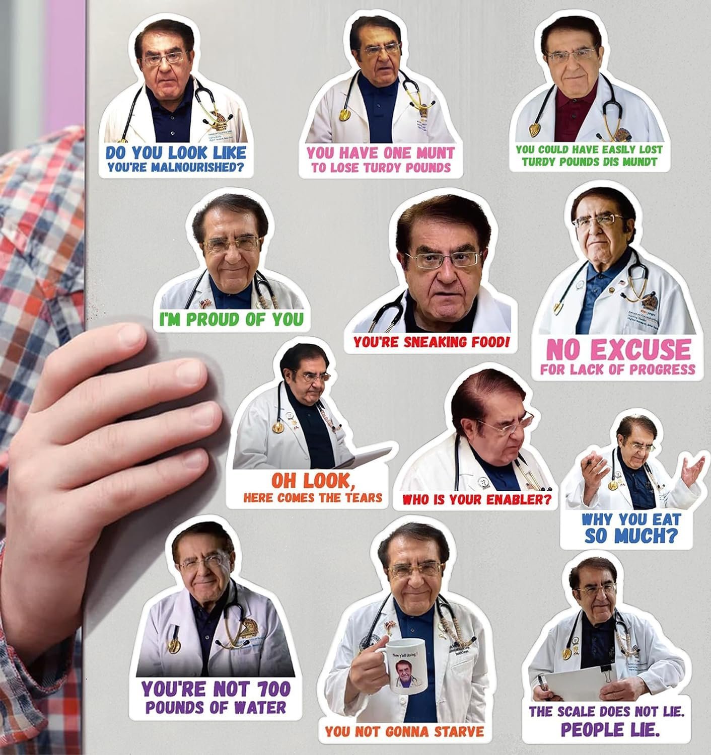 wholesale dr now magnets fridge,funny cute dr. nowzaradan fridge locker magnet- 3