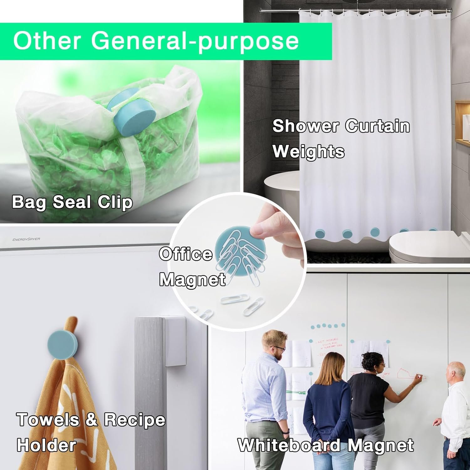 wholesale momoda sous vide magnet clips - ensure perfectly cooked meals with these food grade silicone-coated sous vide magnets! keep bags submerged & prevent floating - pack of 12 factory & supplier oem