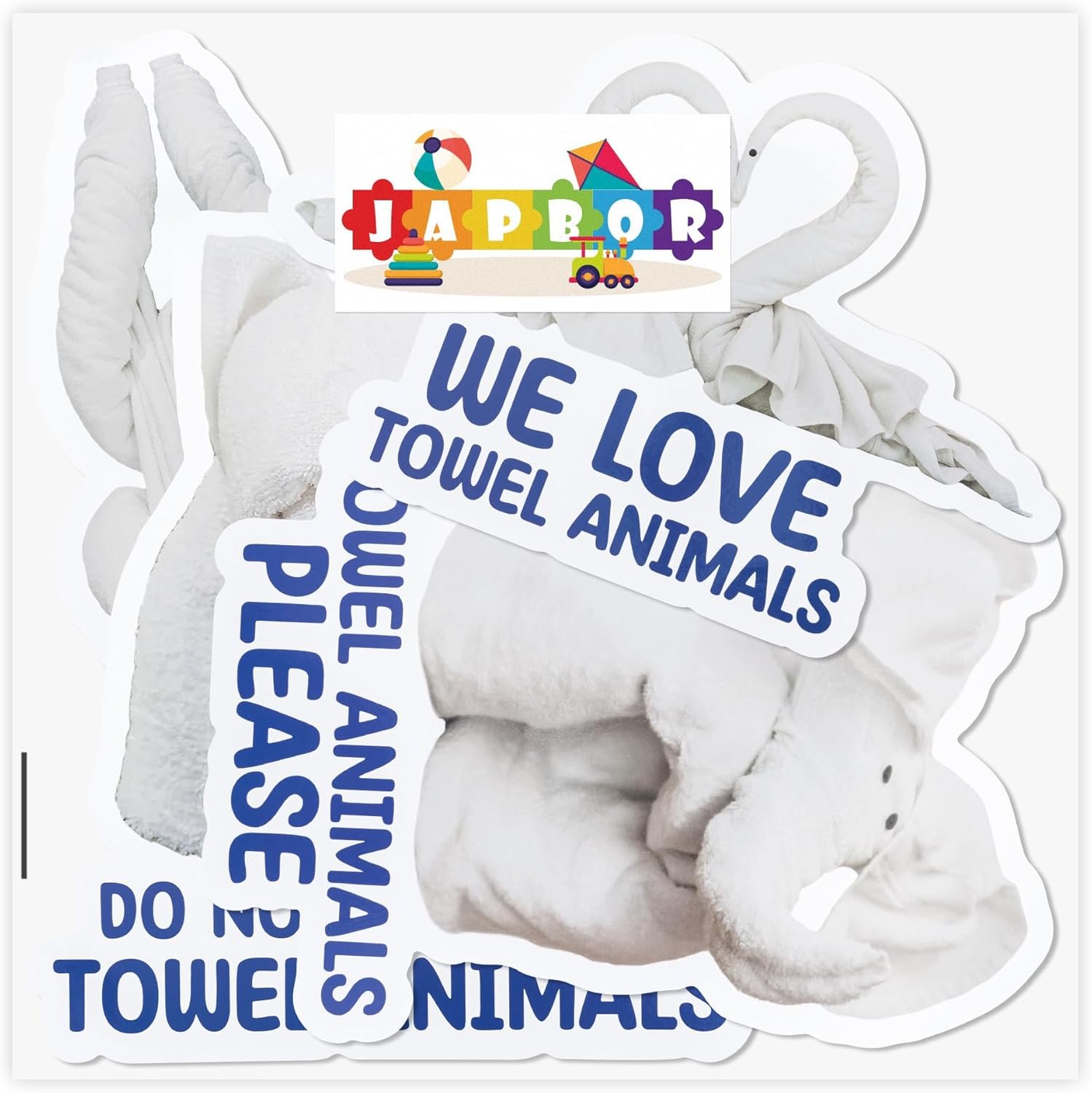 wholesale japbor cruise door decorations magnetic - 4pcs towel animals magnet, sea ocean cruise ship car cabin refrigerator magnet decal, fun magnetic fridge stickers for home kitchen carnival party decor factory & supplier oem