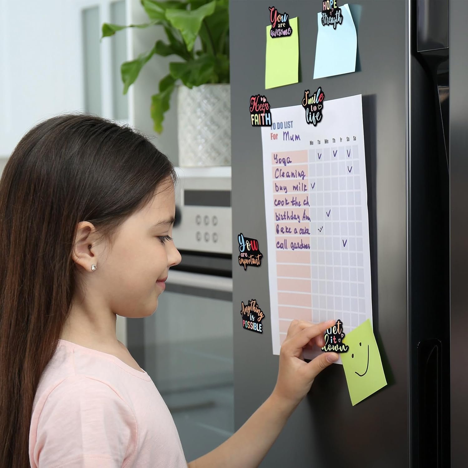 wholesale 30 pcs motivational refrigerator magnets with inspirational sayings funny inspirational magnets for locker fridge encouragement gifts (novel style) factory & supplier oem