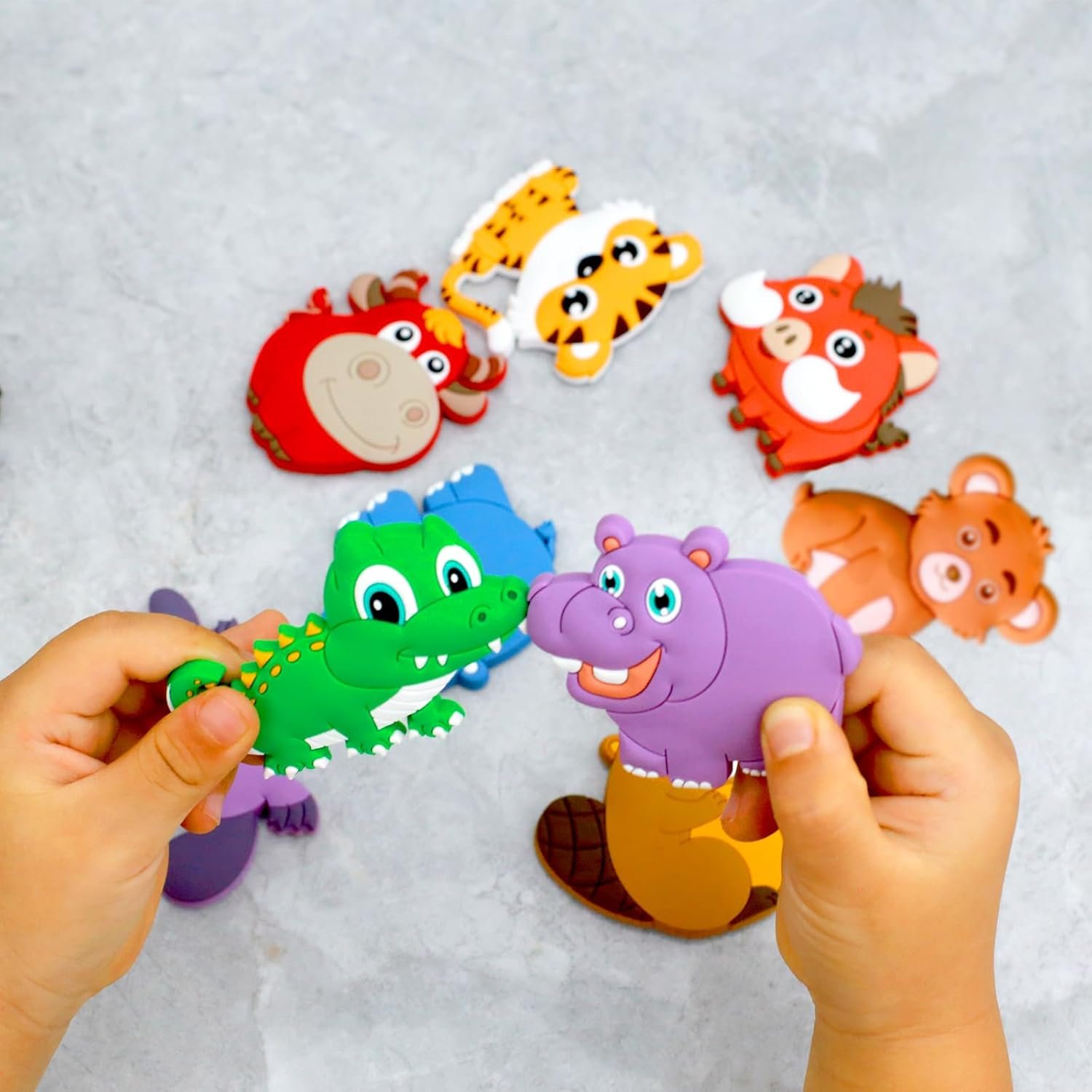 wholesale supineedo refrigerator magnets for kids, animal fridge magnets for toddlers1-3, full back magnet for babies, cute magnetic toys factory & supplier oem