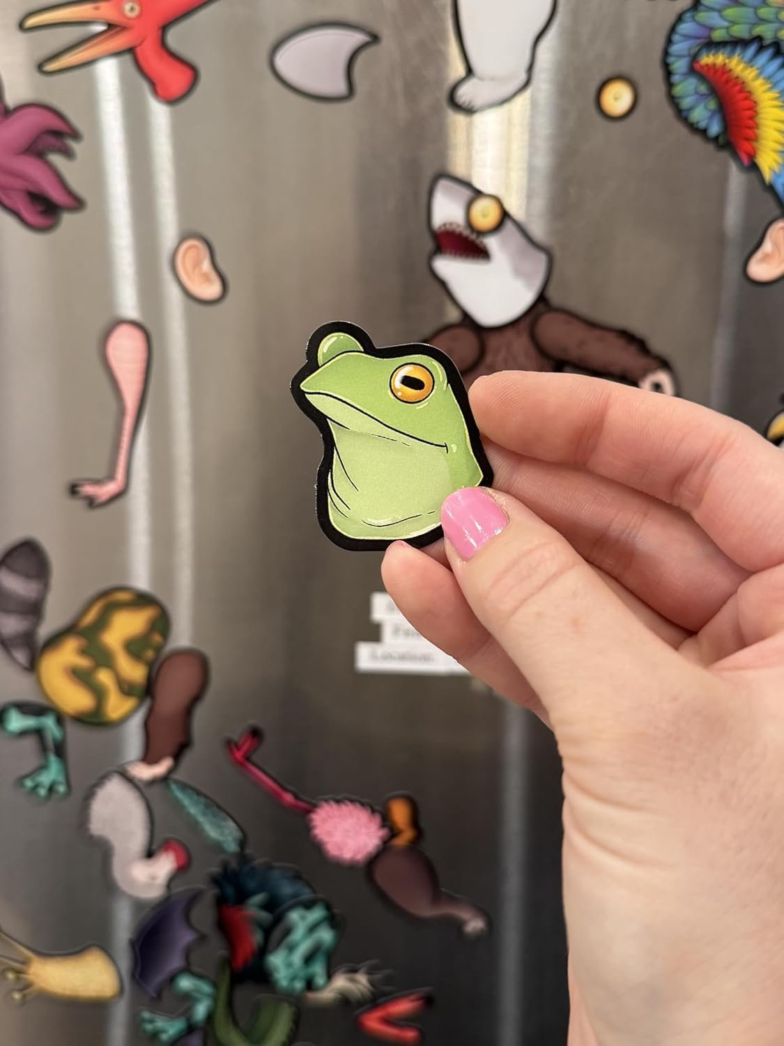 wholesale cryptid construction kit - funny fridge magnet creature creation kit by dissent pins factory & supplier oem