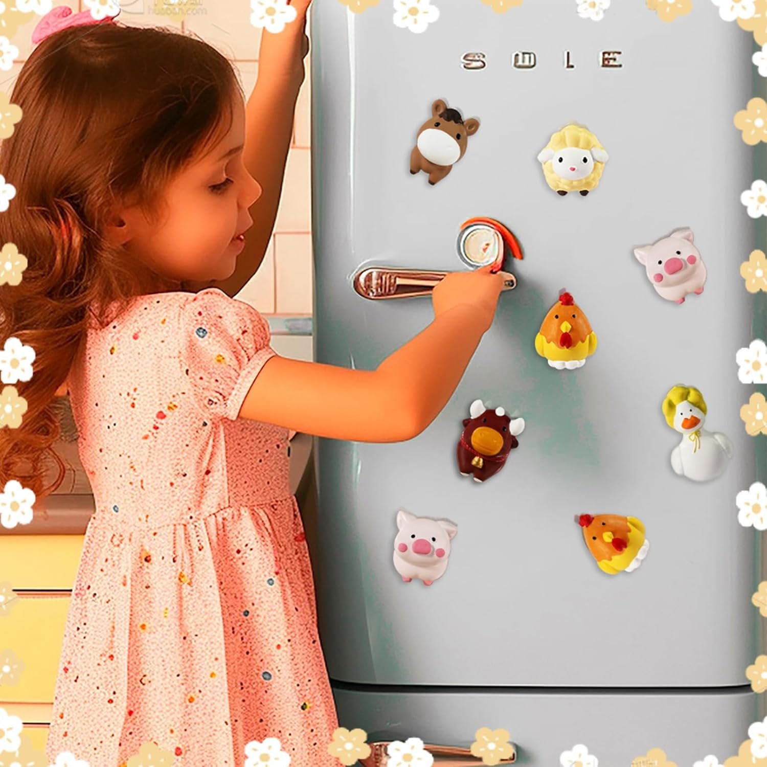 wholesale animals fridge magnets for toddlers refrigerator magnets for whiteboard cabinet locker set of 6 cute resin animals decorative magnets for classroom kitchen office cabinets and dishwasher factory & supplier oem