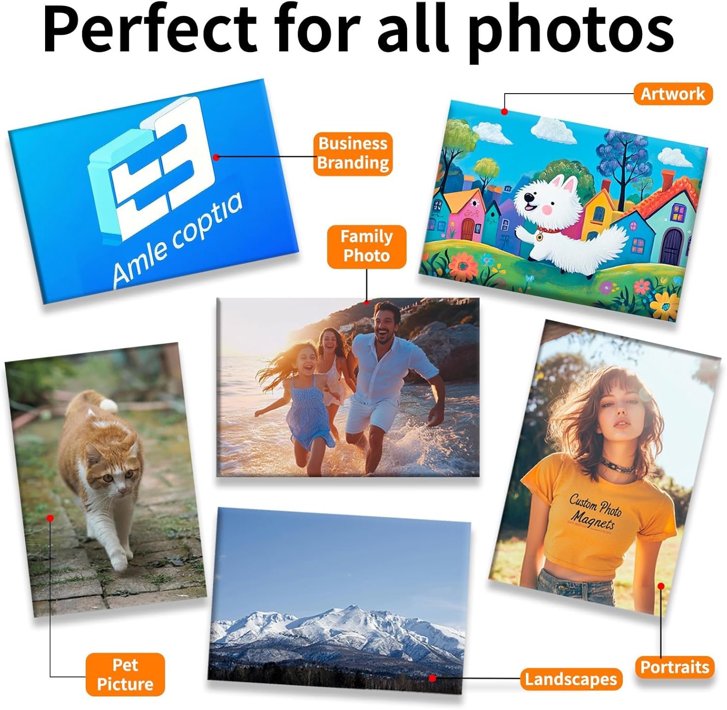 wholesale set of 12 custom photo magnets, personalized gifts, holiday keepsakes, personalized refrigerator magnets, birthday favors, baby shower favors, wedding favors, branding, newborn keepsakes factory & supplier oem
