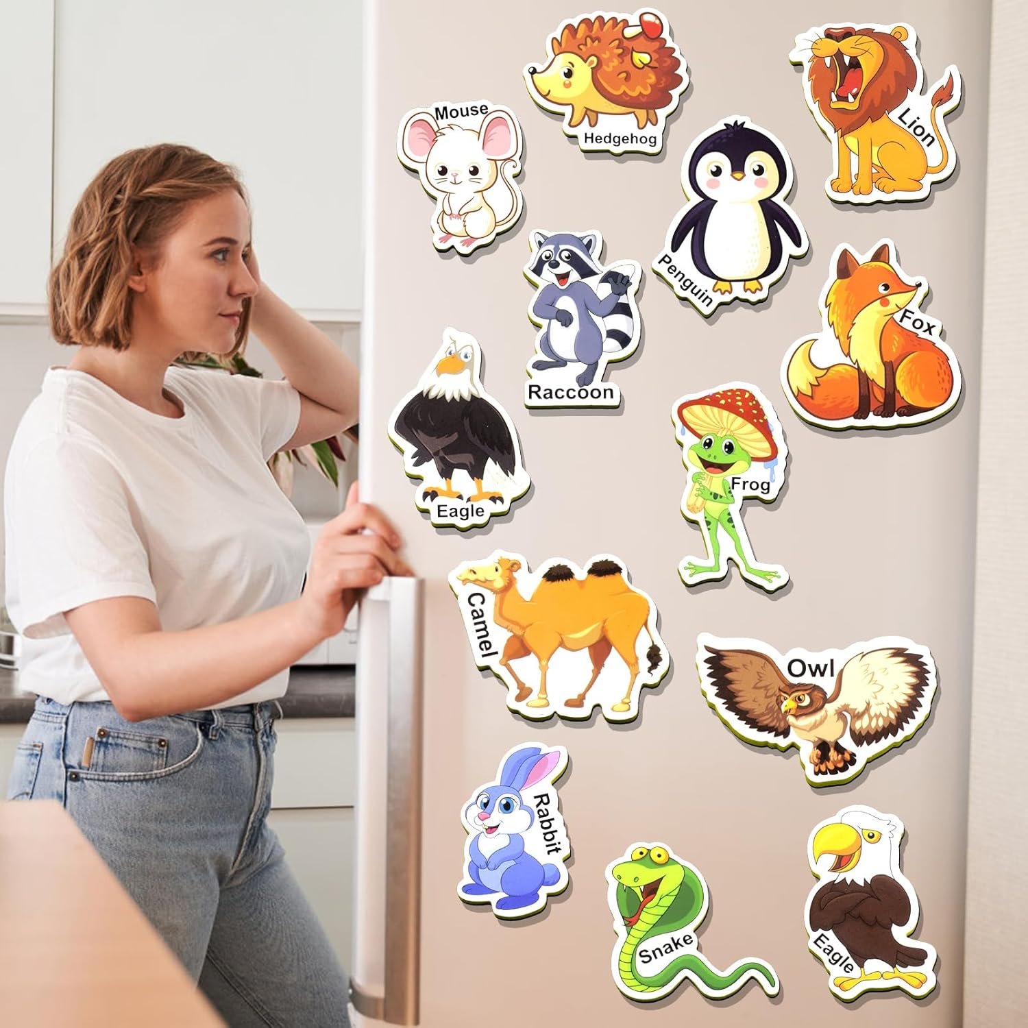 wholesale 42pcs foam fridge magnets for toddlers, large toddler animal magnets toys, fridge magnets for kids, refrigerator magnets for kids, magnets for kids on fridge, baby toddler magnets for refrigerator factory & supplier oem
