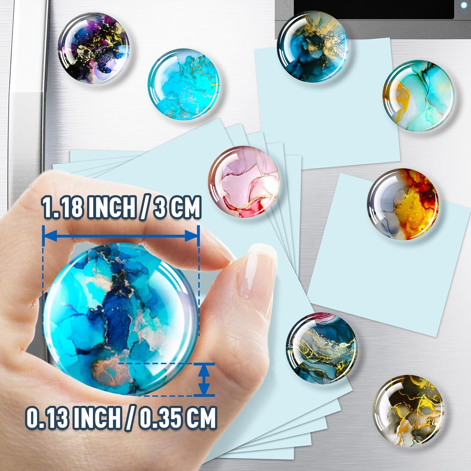 wholesale findmag 12 pcs cute fridge magnet sticker, glass refrigerator magnets, strong magnets for whiteboard, classroom, kitchen, office, home, cabinet, and photos factory & supplier oem
