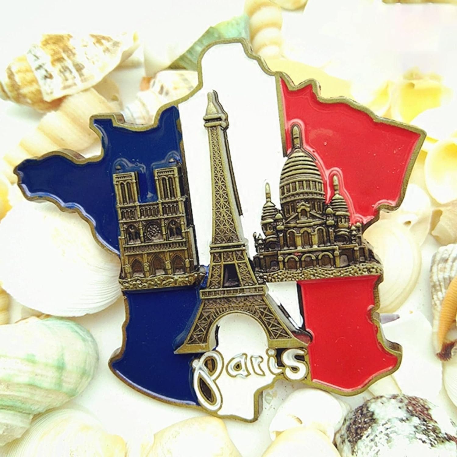 wholesale 1 pc multicolour france map refrigerator sticker-europe tourist souvenir,innovative 3d resin fridge magnet stickers, notre-dame cathedral de paris france eiiffel tower kitchen accessories factory & supplier oem