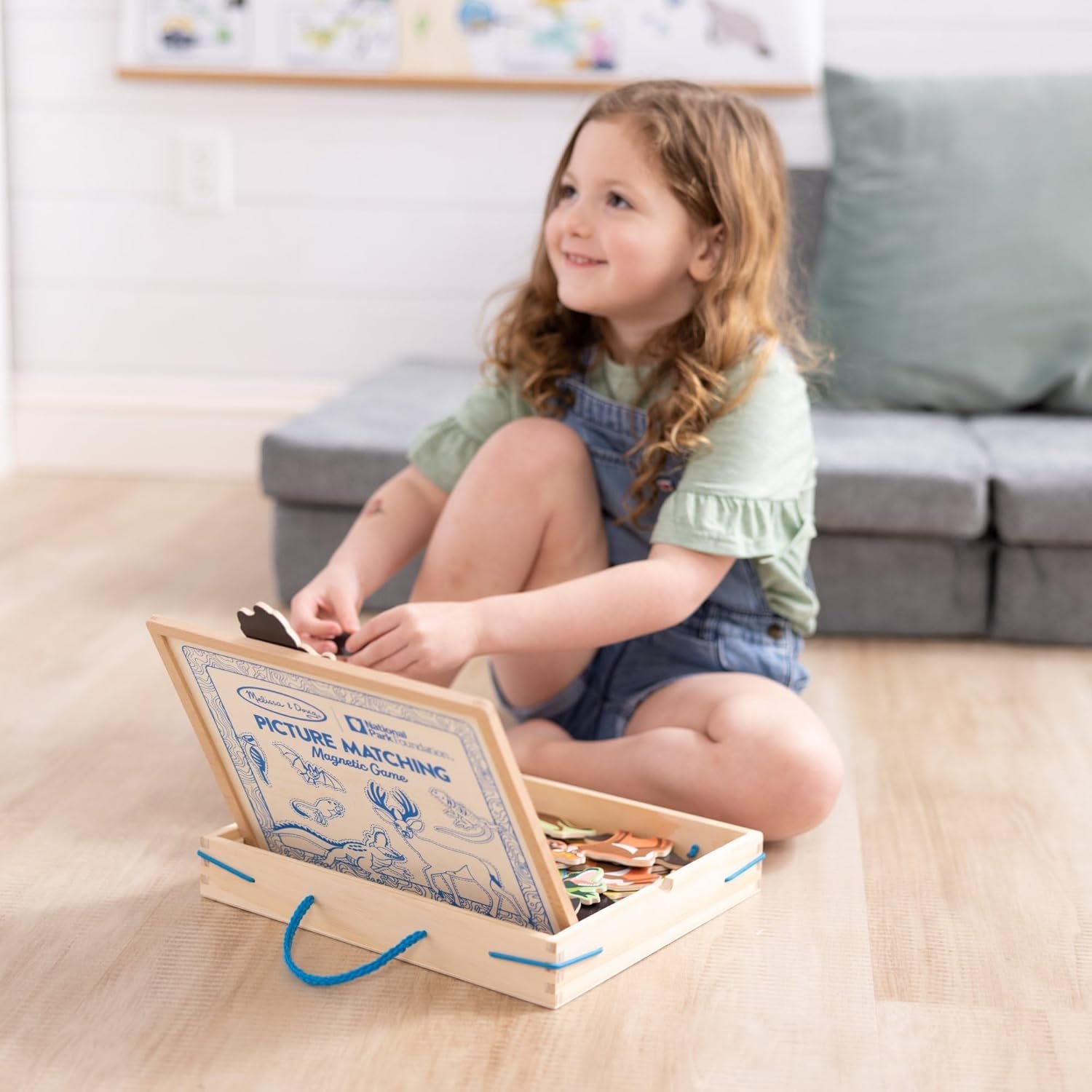 wholesale melissa & doug national parks wooden picture matching magnetic game - fsc certified factory & supplier oem