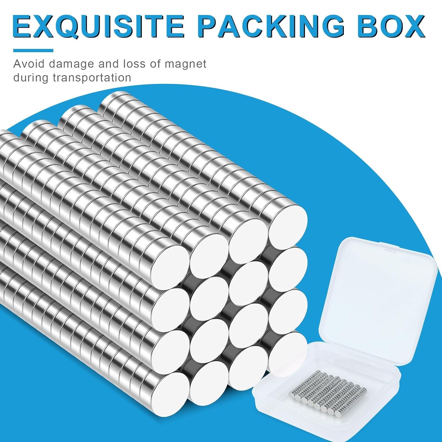 wholesale 240 pack small magnets,5x2mm refrigerator magnets rare earth magnet neodymium magnet for crafts, whiteboard, kitchen cabinet factory & supplier oem