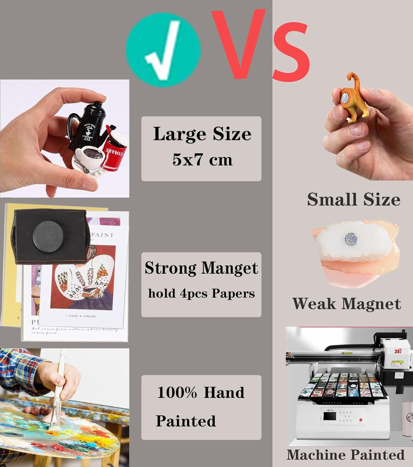 wholesale 12pcs food fridge magnets for fridge fun cute magnet refrigerator stickers for kitchen magnet decorative strong resin magnets home decor office factory & supplier oem
