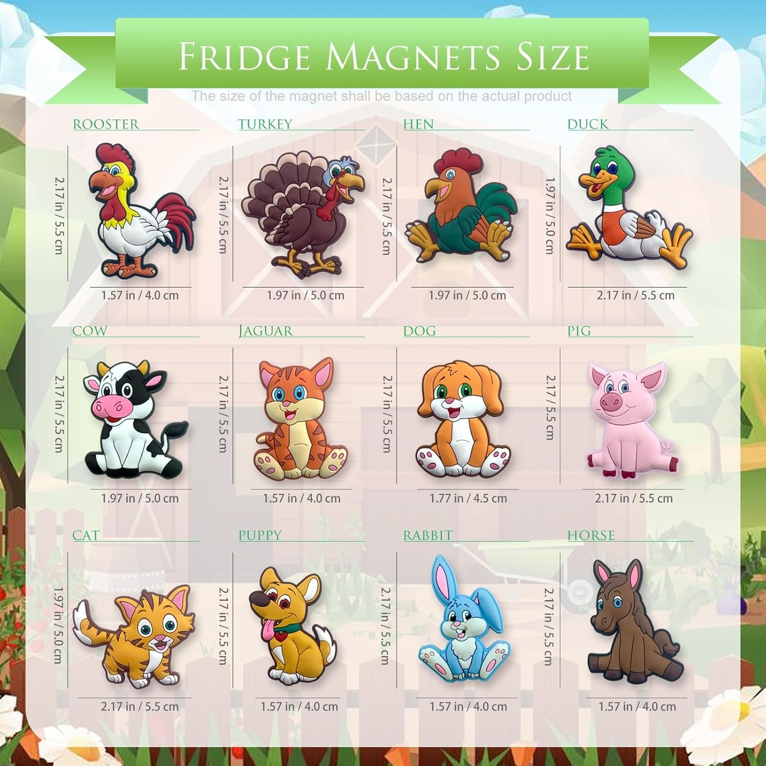wholesale fridge magnets for toddlers 1-3, acrofek 12 pcs cute animal fridge magnet, soft rubber refrigerator magnets for kids, great educational toys toddler magnet learning gift factory & supplier oem