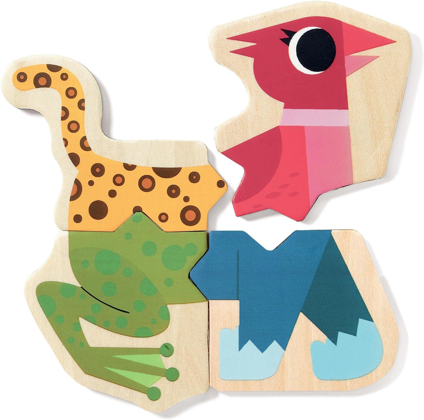 wholesale djeco mix & match animal magnets - silly creatures, endless fun for home, school or gifts - fun & creative for family & friends, educational wooden toys for preschool, kids 2+ factory & supplier oem
