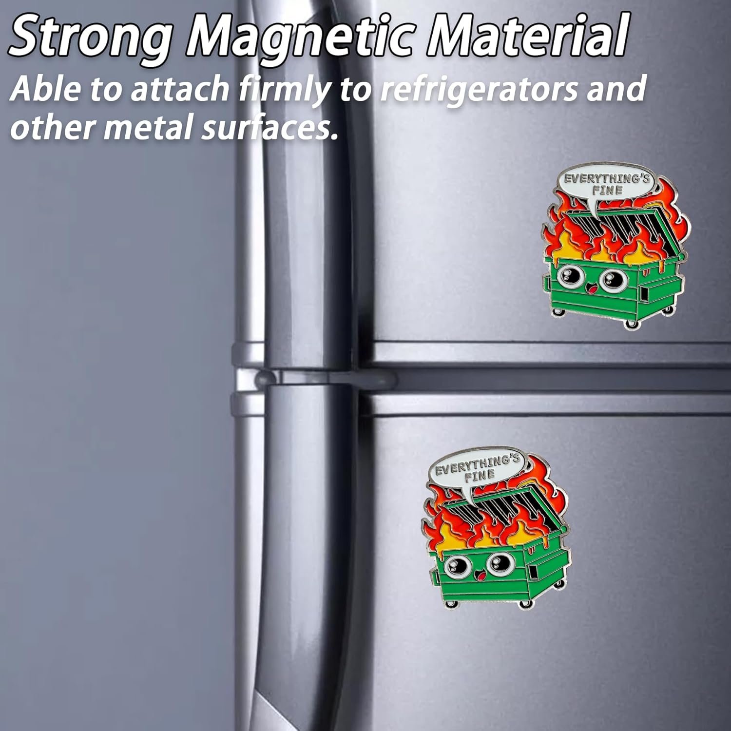 wholesale dumpster fridge magnets - funny refrigerator magnets for kitchen, office, and home decor, for fridges, lockers, and laptops factory & supplier oem