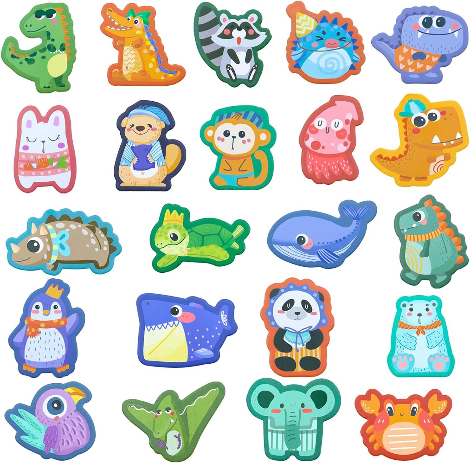 wholesale animal magnets for fridge, large fridge magnetic for toddlers, 22pcs baby magnets for refrigerator, learning toy for kids factory & supplier oem