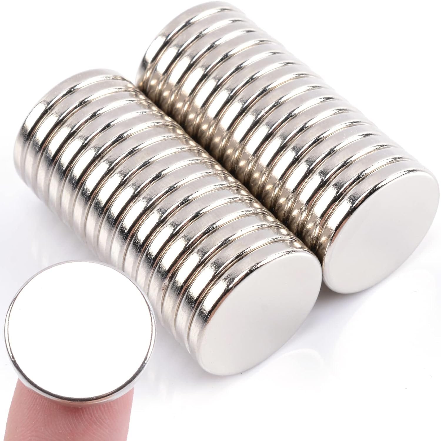wholesale min ci 30 pcs super strong rare earth magnets disc, 20 x 3 mm decorative round fridge neodymium magnets, fun small refrigerator magnet for whiteboard, cute locker magnet, for crafts dry erase board factory & supplier oem