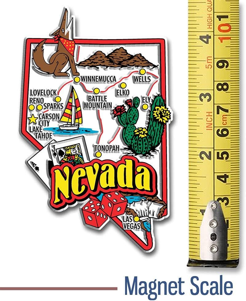 wholesale nevada jumbo state magnet by classic magnets, 2.7