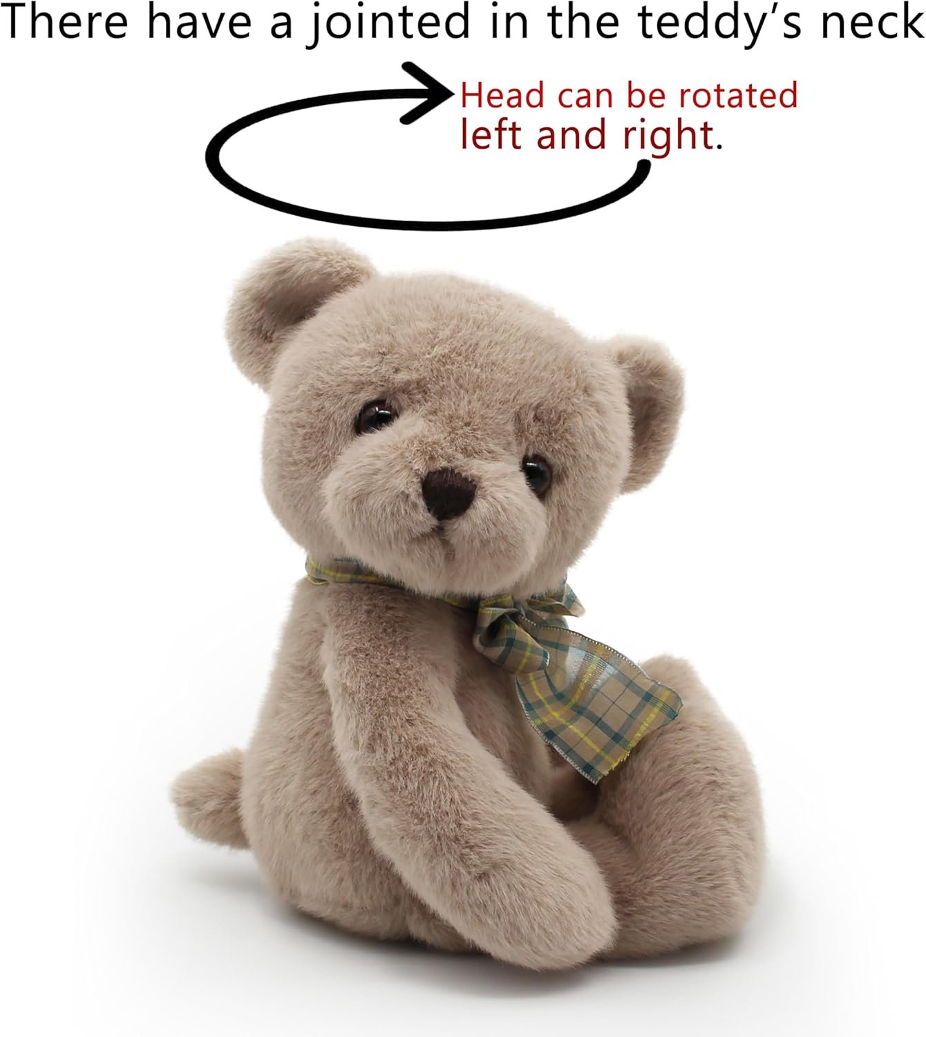wholesale small magnet teddy bear stuffed animal cute plush toy for girl 12