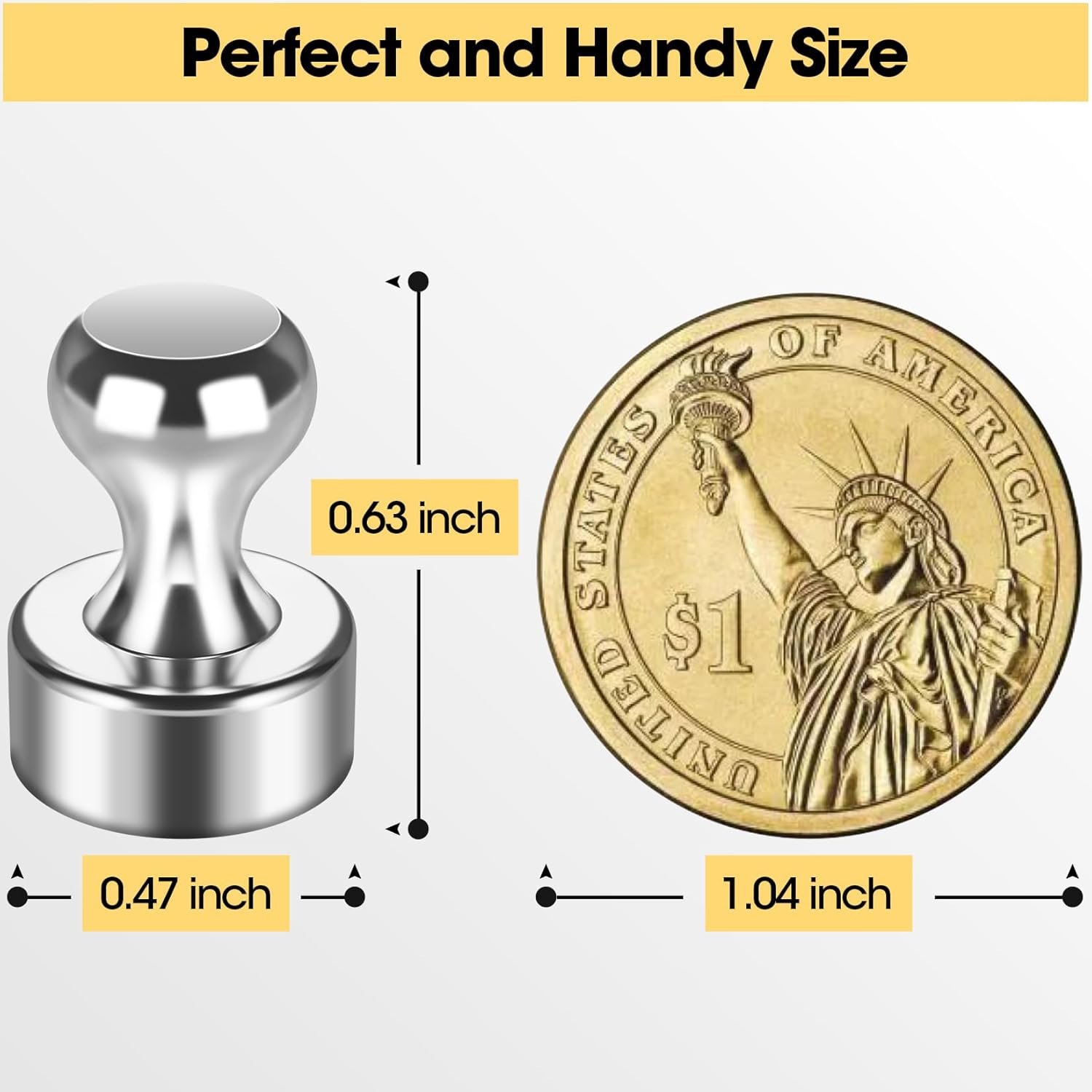 wholesale 60 pack refrigerator magnets - whiteboard and fridge magnets, small neodymium push pin magnets for locker, map, kitchen, office, school factory & supplier oem