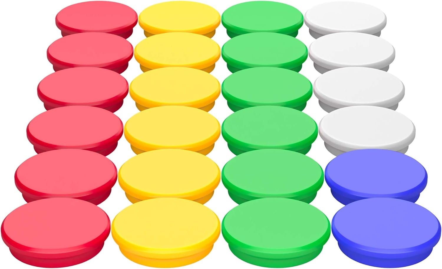 wholesale 24-piece veemoh heavy duty office magnets pack - office, kitchen, refrigerator, whiteboard magnet set factory & supplier oem
