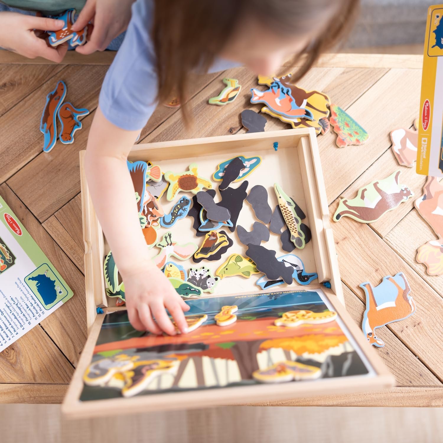 wholesale melissa & doug national parks wooden picture matching magnetic game - fsc certified factory & supplier oem