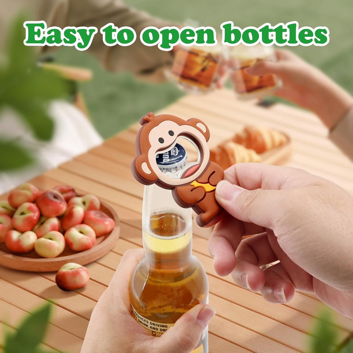 wholesale magnetic animal-shaped beer bottle opener, cute bottle cap opener fridge decor for pet lovers, strong hold refrigerator magnet opener for beer, soda, coke bottles factory & supplier oem