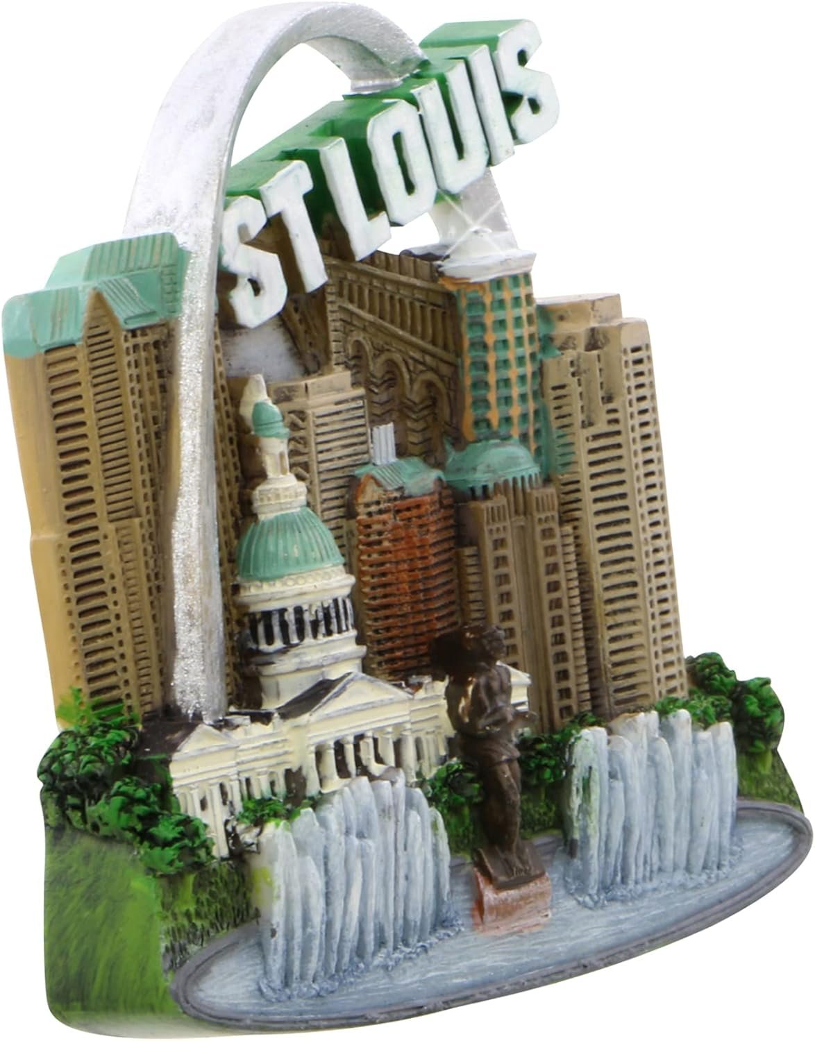 wholesale 3d resin st. louis magnet 2.5 inches factory & supplier oem