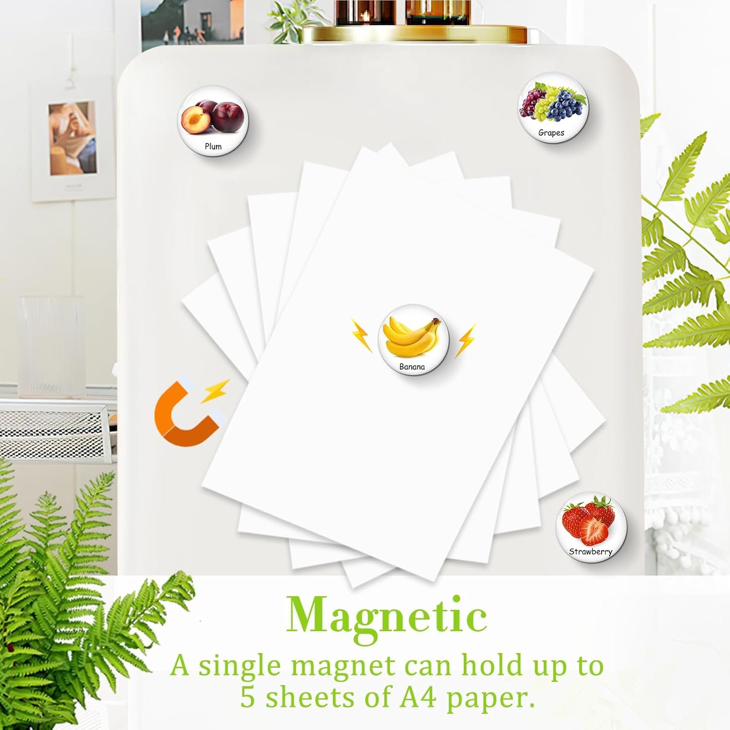 wholesale morcart fridge magnets, 16pcs food fruit magnets for refrigerator locker whiteboard decorative magnetic board cabinets classroom office cubicle school factory & supplier oem