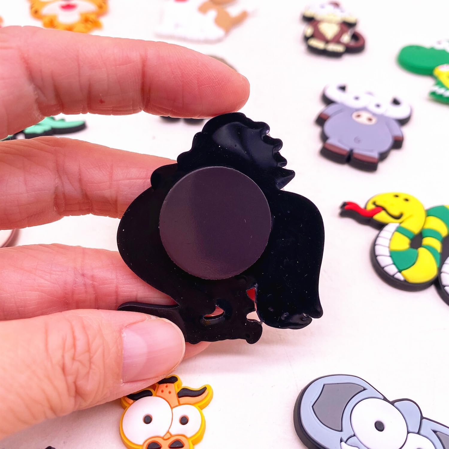 wholesale 20pcs/set cartoon pvc fridge magnets for children school locker decor, cute animal refrigerator magnets for kids, magnetic accessories for home office decor factory & supplier oem