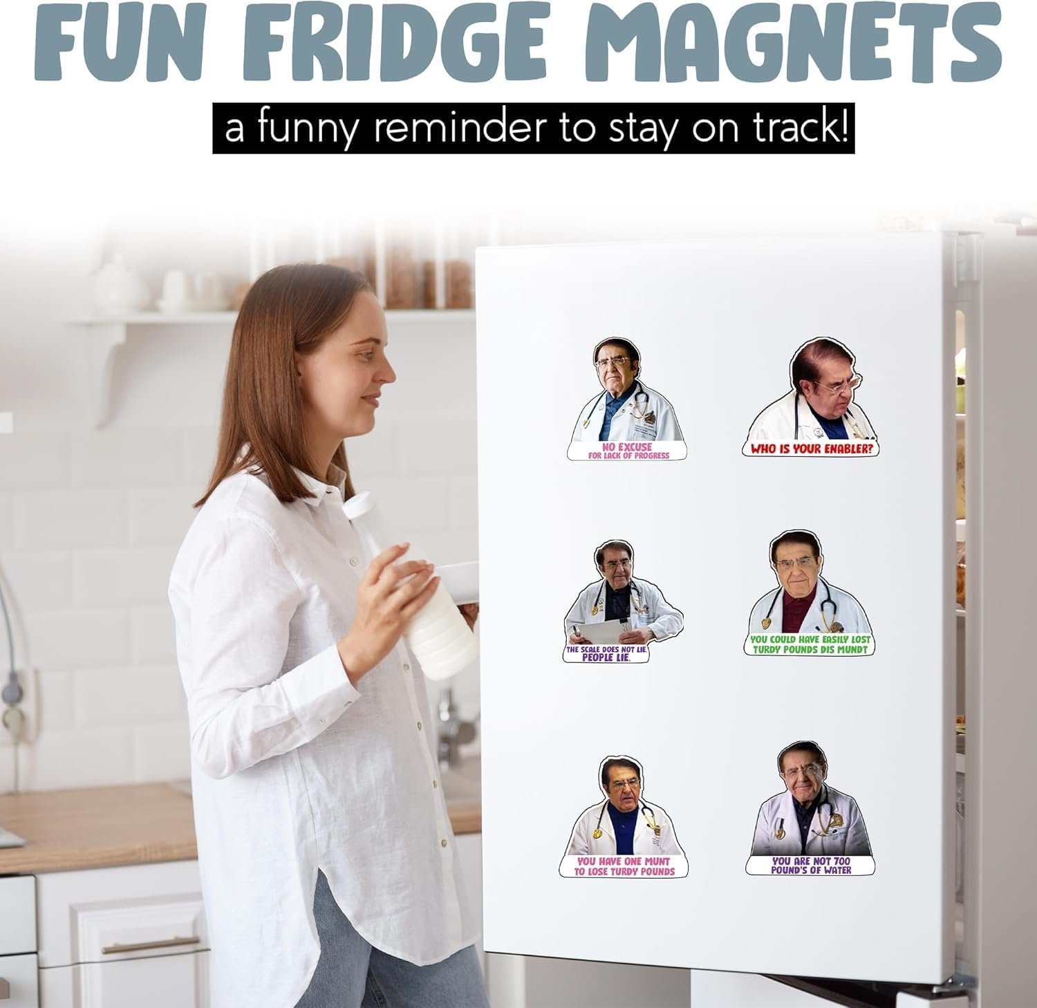 wholesale dr now magnets fridge,funny cute dr. nowzaradan fridge locker magnet- 3