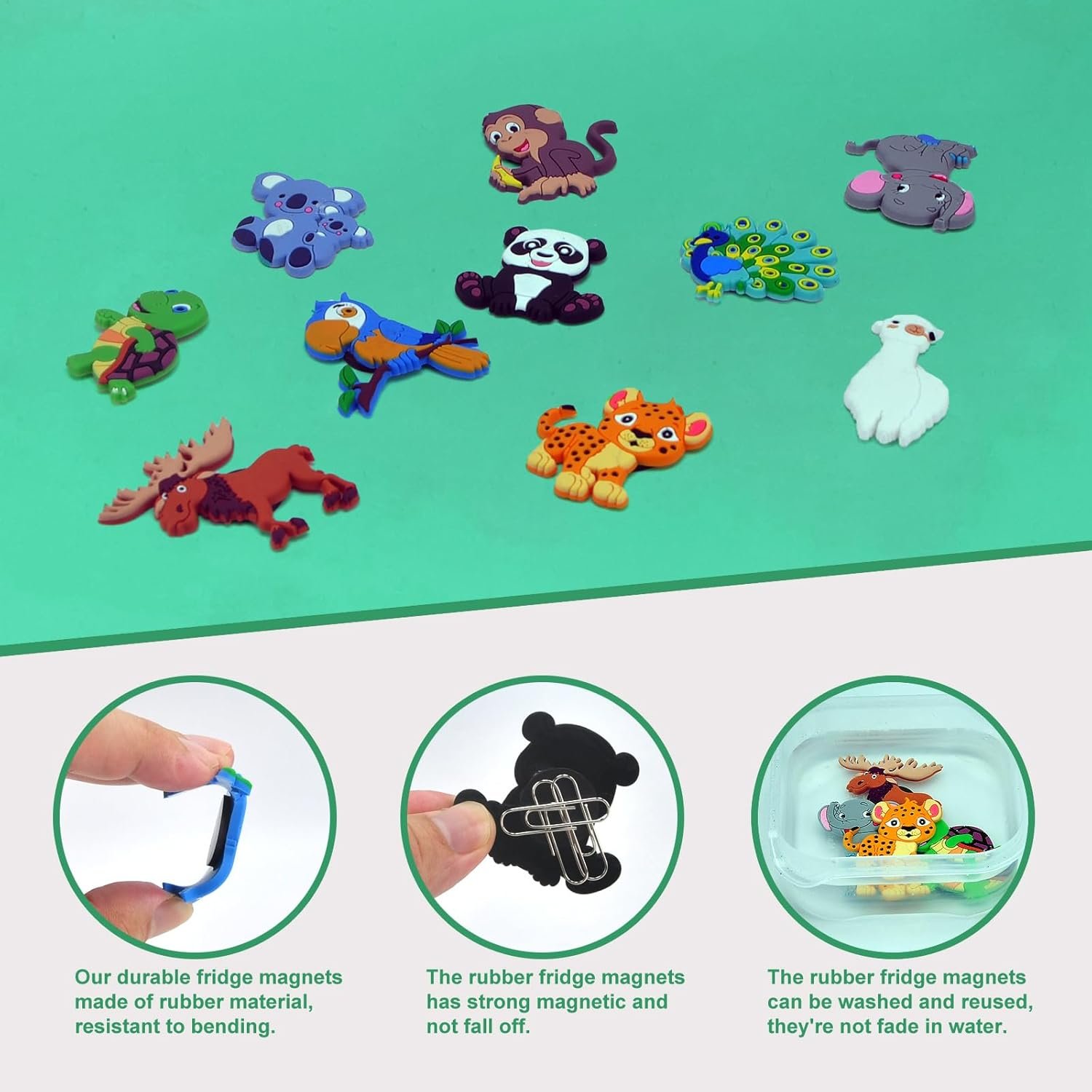 wholesale 10 pcs fridge magnets for toddlers 1-3,refrigerator magnets for kids,kids magnets educational toys factory & supplier oem
