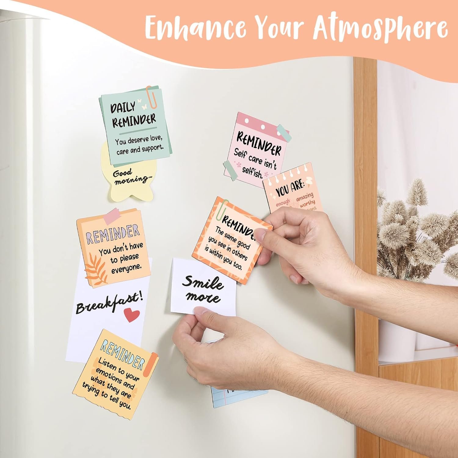 wholesale huray rayho inspirational magnets fridge magnets daily reminder affirmations fridge magnets decal positive affirmations encouragement gift home kitchen therapy office decor whiteboard stickers factory & supplier oem