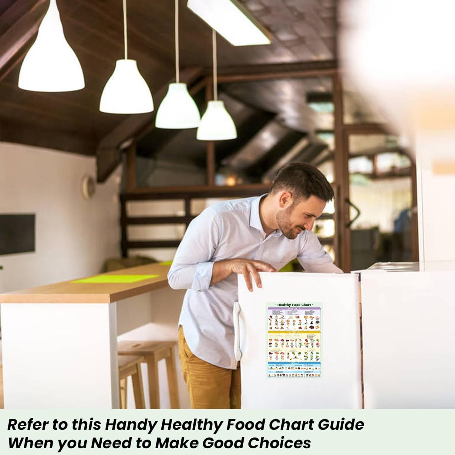 wholesale healthy food chart magnet, informative nutrition vitamins minerals fridge chart,nutrition posters,kitchen conversion chart-16