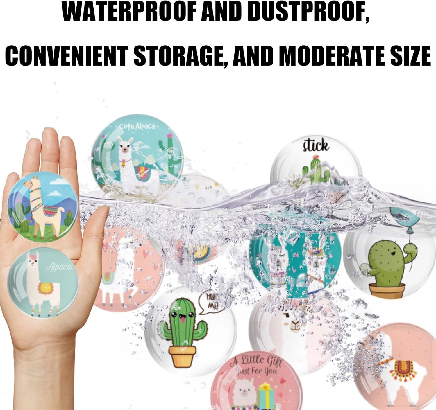 wholesale strong glass refrigerator stickers,12pcs magnets for fridge,funny fridge magnet shape,cute small tiny magnet for kitchen whiteboard door decorative (llama refrigerator stickers) factory & supplier oem
