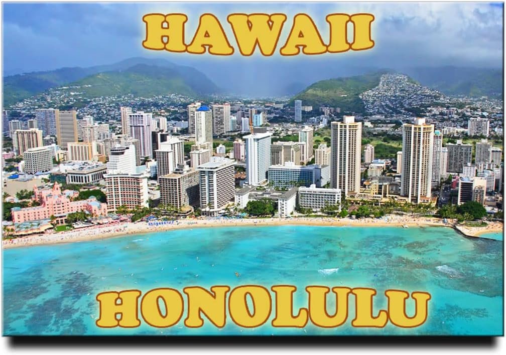 wholesale magnet sv hawaii waikiki fridge magnet honolulu oahu travel souvenir photo magnet factory & supplier oem