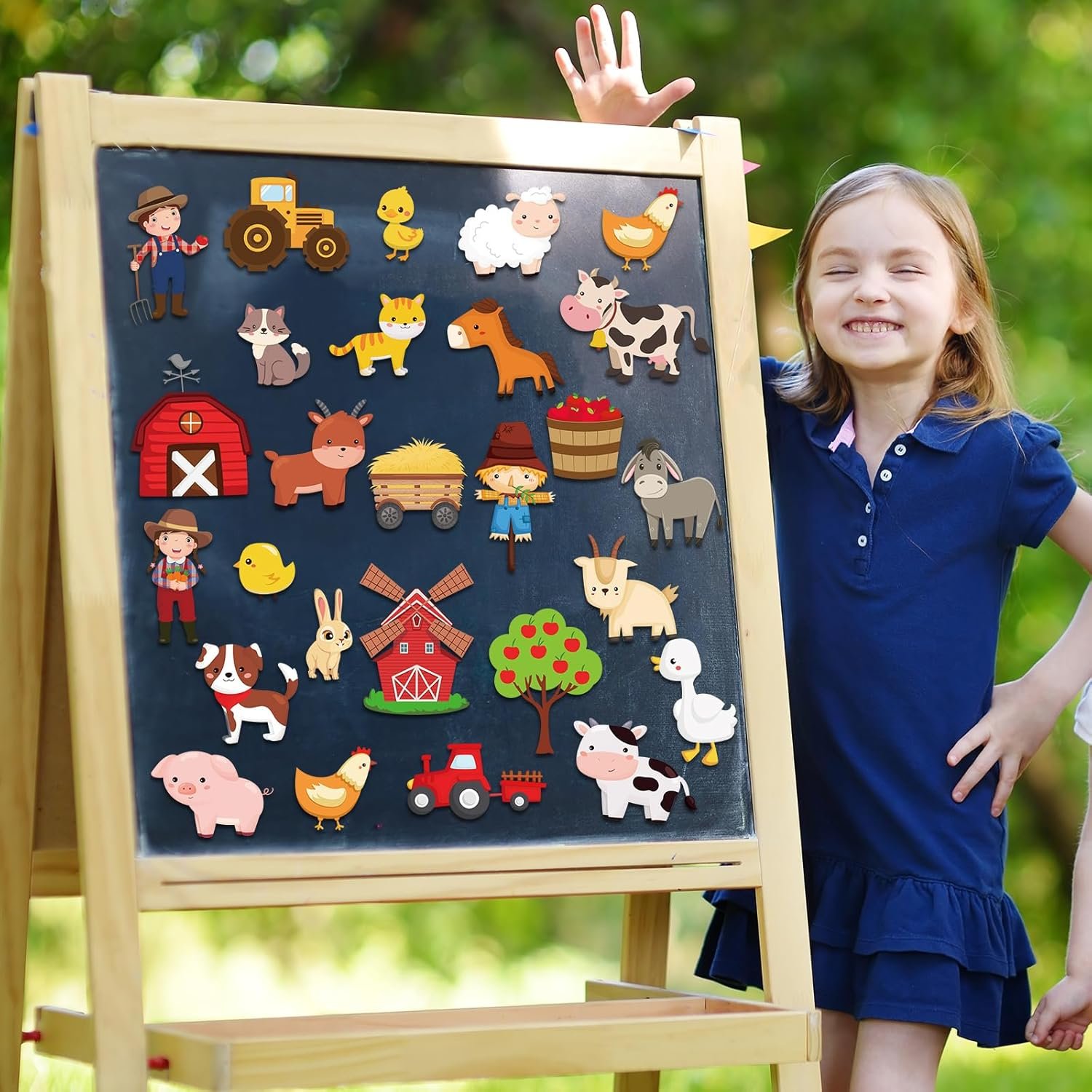 wholesale farm animal magnets farmhouse fridge magnet cow horse dog cat magnetic stickers decals farmyard refrigerator decoration for mailbox metal door garage car cabinets home kitchen decor supplies factory & supplier oem