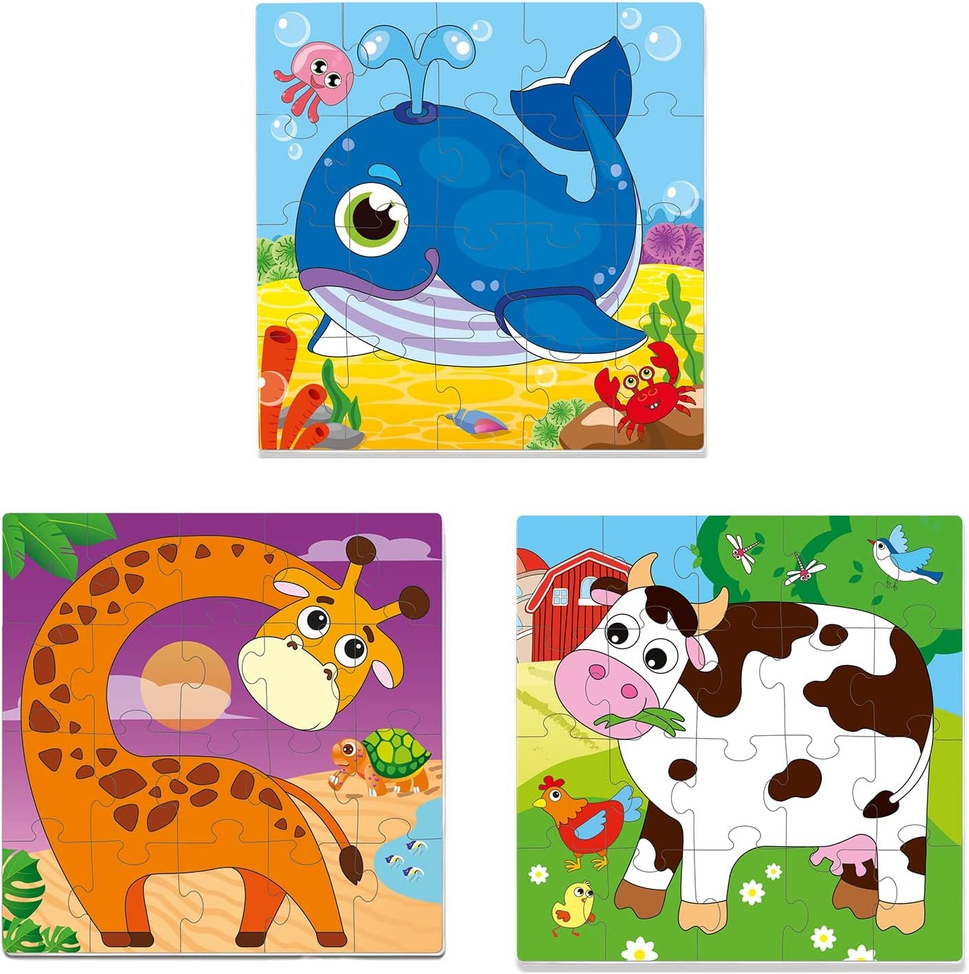 wholesale quokka magnetic toddler puzzles ages 2-4 - 20 pieces puzzles for kids ages 4-6 - travel games for kids age 3-5 - animal toddler travel toys - car airplane road trip games factory & supplier oem